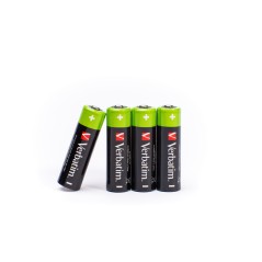 Verbatim RECHARGEABLE BATTERY AA 4 - Reliable Power for All Your Devices (49517)